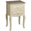 French Country Cream Dressing Bedside Table Hill Interiors Country Lamp Table, Brown/Antique Cream French Country Cream Dressing Bedside Table 0 100x100