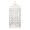 Ornate Metal Framed Birdcage Table Lamp in a Shabby Chic Finish Ornate Cream Metal Framed Birdcage Table Lamp with Jewel Droplets Light Shade Ornate Metal Framed Birdcage Table Lamp in a Shabby Chic Finish 0 100x100
