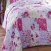 SUPERB QUALITY SHABBY PINK CHIC COTTON FLORAL PATCHWORK BEDSPREAD THROW 200X200 SUPERB QUALITY SHABBY PINK CHIC COTTON FLORAL PATCHWORK BEDSPREAD THROW 200X200 SUPERB QUALITY SHABBY PINK CHIC COTTON FLORAL PATCHWORK BEDSPREAD THROW 200X200 0 100x100