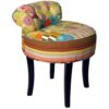PATCHWORK - Shabby Chic Chair Stool / Wood Legs - Multi-coloured PATCHWORK – Shabby Chic Chair Stool / Wood Legs – Multi-coloured PATCHWORK Shabby Chic Chair Stool Wood Legs Multi coloured 0 100x100
