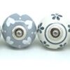 Set of 6 Grey &amp; White Ceramic Door Knobs by These Please Vintage Look S6-9 Set of 6 Grey &amp; White Ceramic Door Knobs by These Please Vintage Look S6-9 Set of 6 Grey White Ceramic Door Knobs by These Please Vintage Look S6 9 0 100x100