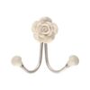 vintage rose double ceramic hook cream Vintage Rose Double Ceramic Hook Cream Vintage Rose Double Ceramic Hook Cream 0 100x100