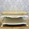 french style shabby chic cream painted wood top coffee table with shelf French Style Shabby Chic Cream Painted Wood Top Coffee Table with Shelf French Style Shabby Chic Cream Painted Wood Top Coffee Table with Shelf 0 100x100