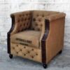 armchair sillon industrial style vintage canvas and leather Home Decorating Shop Armchair Sillon Industrial Style Vintage Canvas and Leather Armchair Sillon Industrial Style Vintage Canvas and Leather 0 100x100