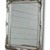elbmoebel elbmöbel shabby chic vintage stylewall-mounted mirror with ornaments 37x47x3cm large (silver) elbmoebel Elbmöbel shabby chic vintage stylewall-mounted mirror with ornaments 37x47x3cm large (Silver) Elbmbel silver shabby chic antique style mirror with fine ornaments large 37x47cm 0 100x100