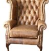 handmade chesterfield queen anne high back wing chair in vintage tan leather Handmade Chesterfield Queen Anne High Back Wing Chair in Vintage Tan Leather Handmade Chesterfield Queen Anne High Back Wing Chair in Vintage Tan Leather 0 100x100