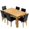 cherry tree furniture 7-piece dining room set 6-seater 150 x 90 cm dining table + 6 chairs Cherry Tree Furniture 7-Piece Dining Room Set 6-Seater 150 X 90 CM Dining Table + 6 Chairs Cherry Tree Furniture 7 Piece Dining Room Set 6 Seater 150 X 90 CM Dining Table 6 Chairs 0 100x100