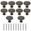 natuce 10pcs antique bronzy flower round cabinet knob, 32mm vintage drawer knob, kitchen cabinet cupboard door drawer pull knob, retro bronze drawer pull handle, hardware knobs for drawer wardrobe NATUCE 10PCS Antique Bronzy Flower Round Cabinet Knob, 32MM Vintage Drawer Knob, Kitchen Cabinet Cupboard Door Drawer Pull Knob, Retro Bronze Drawer Pull Handle, Hardware Knobs for Drawer Wardrobe NATUCE 10PCS Antique Bronzy Flower Round Cabinet Knob 32MM Vintage Drawer Knob Kitchen Cabinet Cupboard Door Drawer Pull Knob Retro Bronze Drawer Pull Handle Hardware Knobs for Drawer Wardrobe 0 100x100